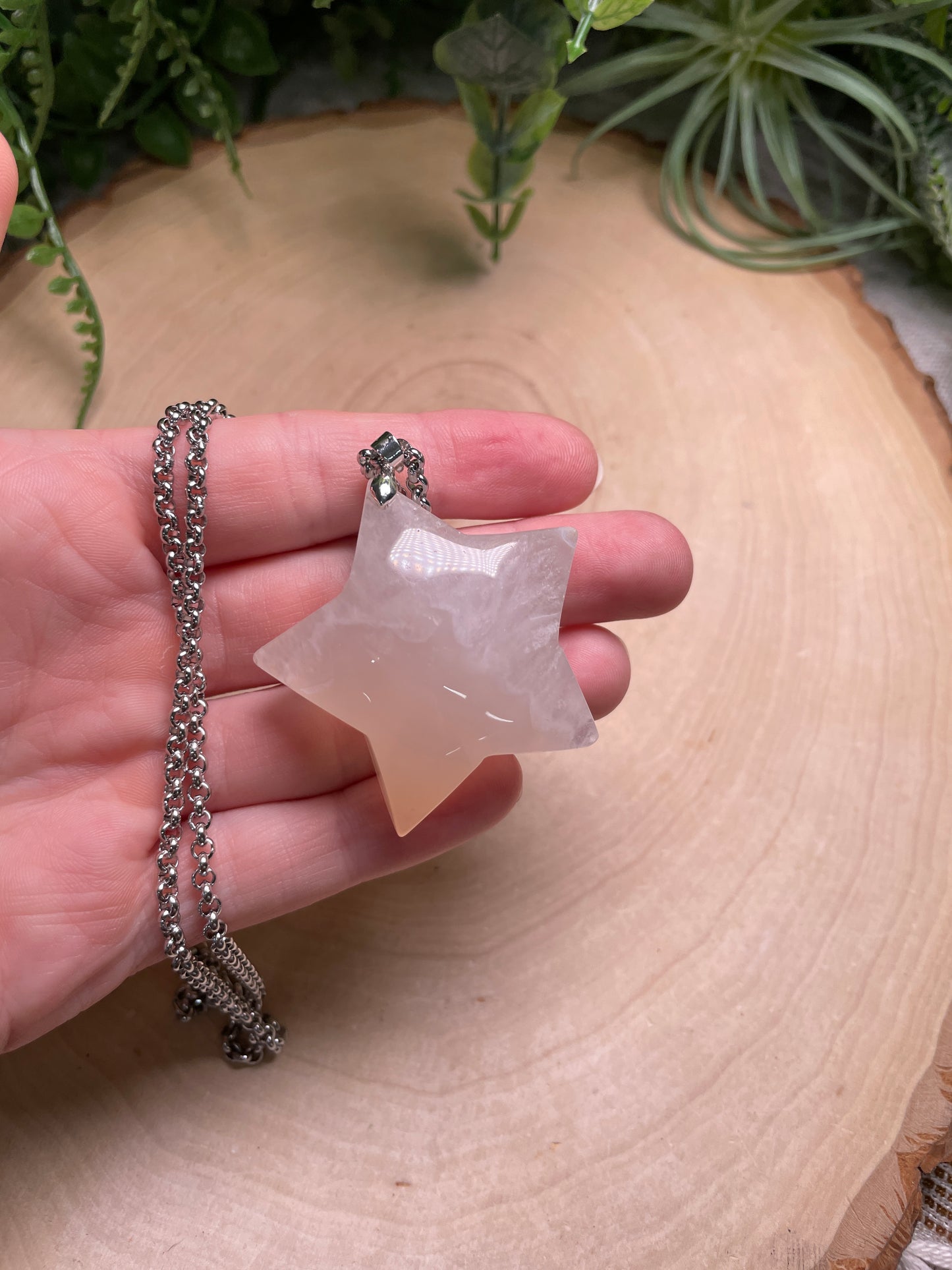 Agate Chunky Star Necklace