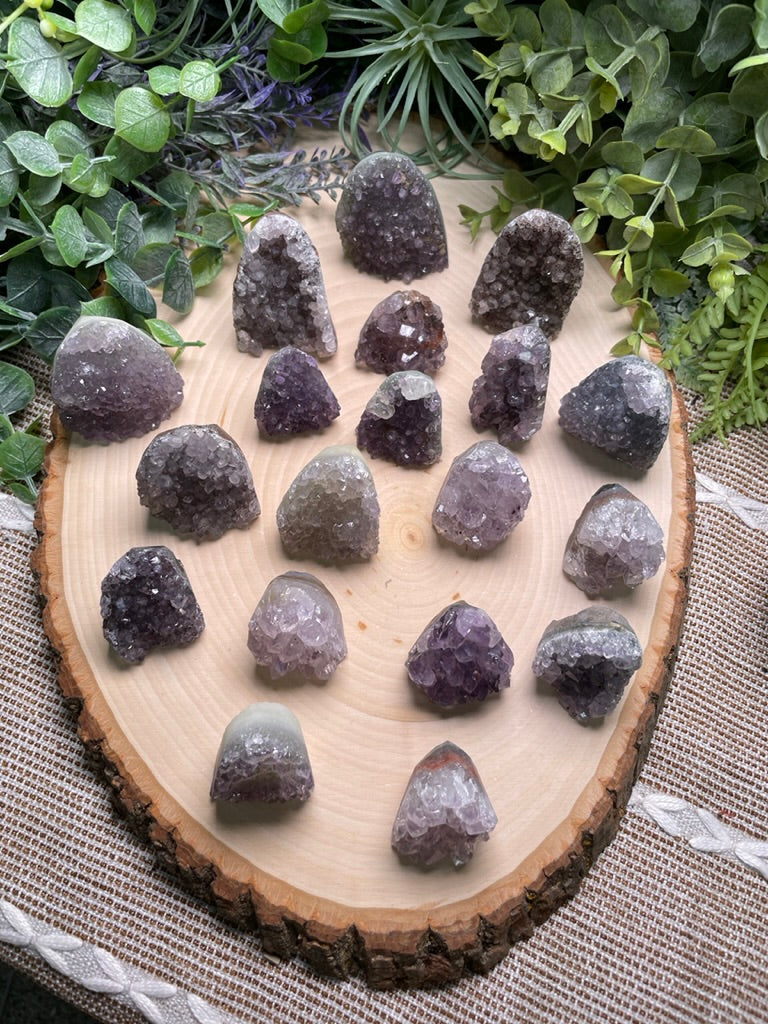 Mini Amethyst Freeform Set A