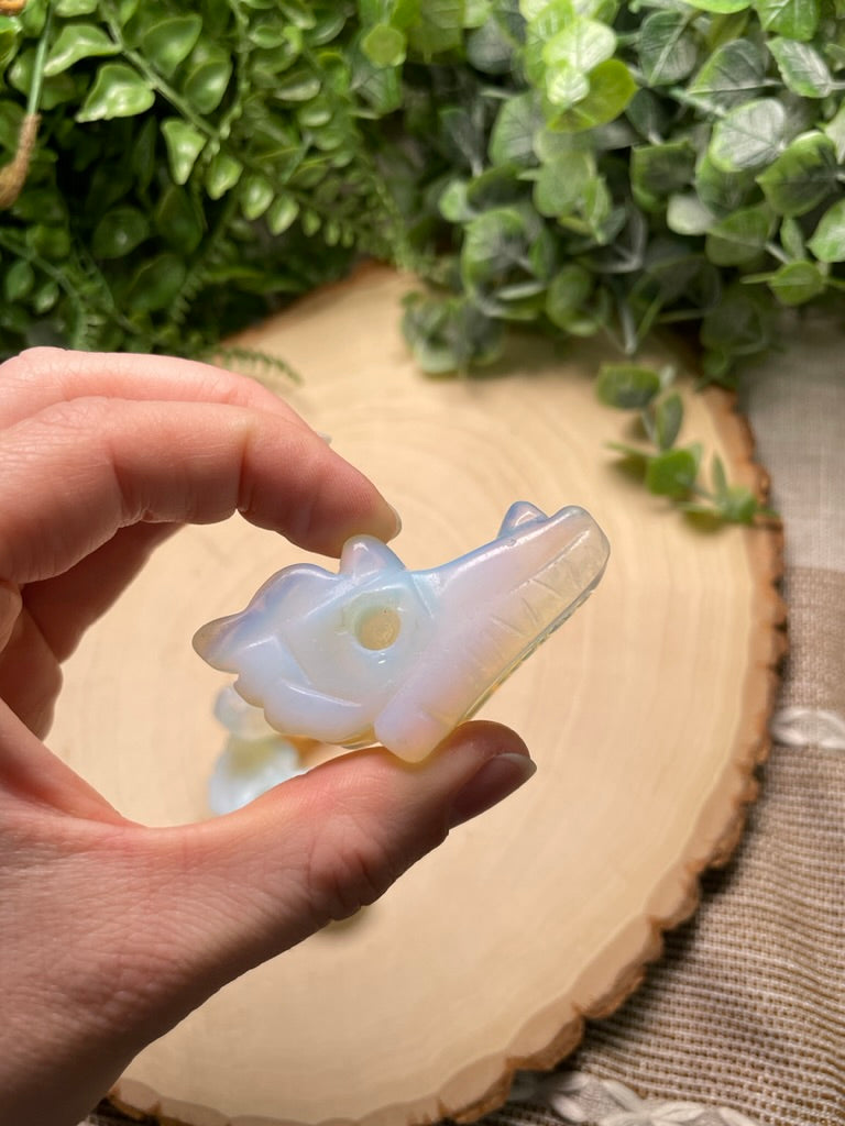 Opalite Dragon Head