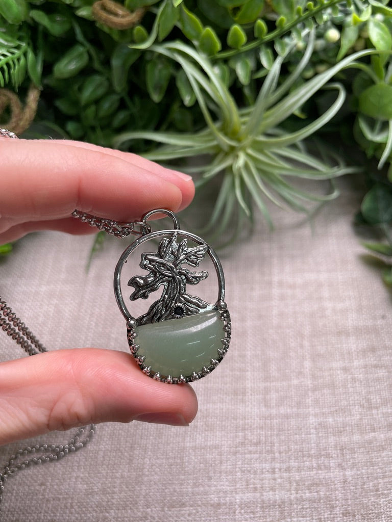 Crystal Tree of Life Necklace