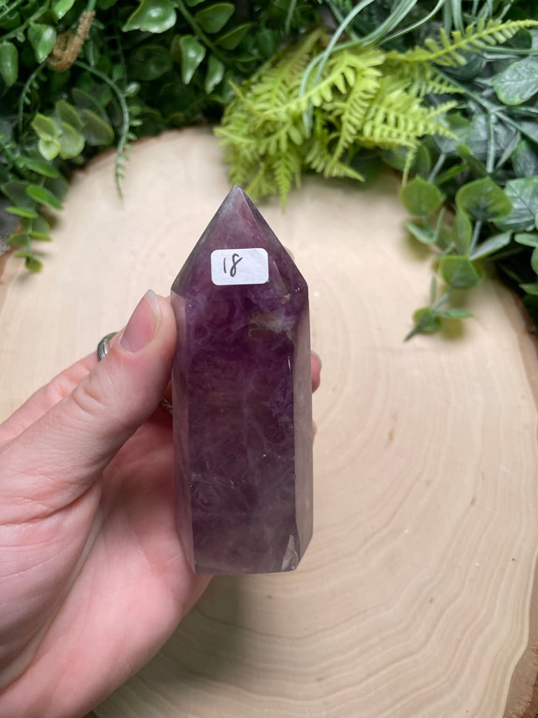 Fluorite Tower (may have minor scratches and chips)