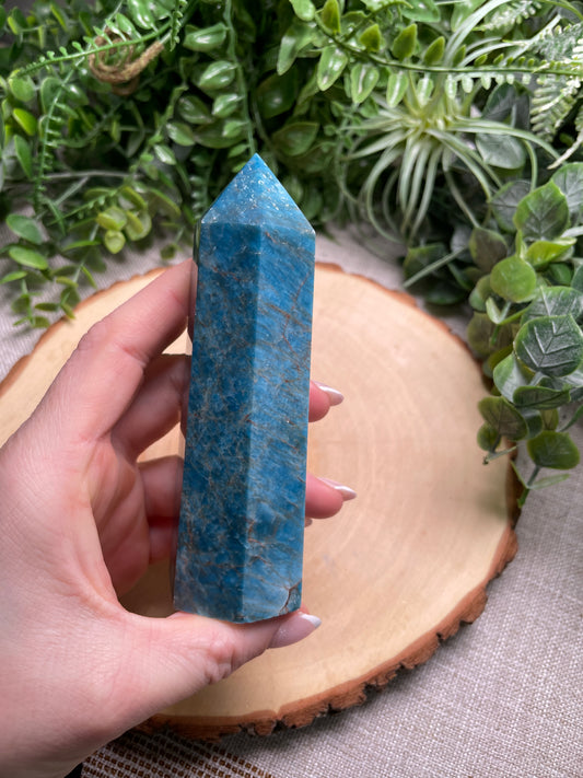Blue Apatite Tower