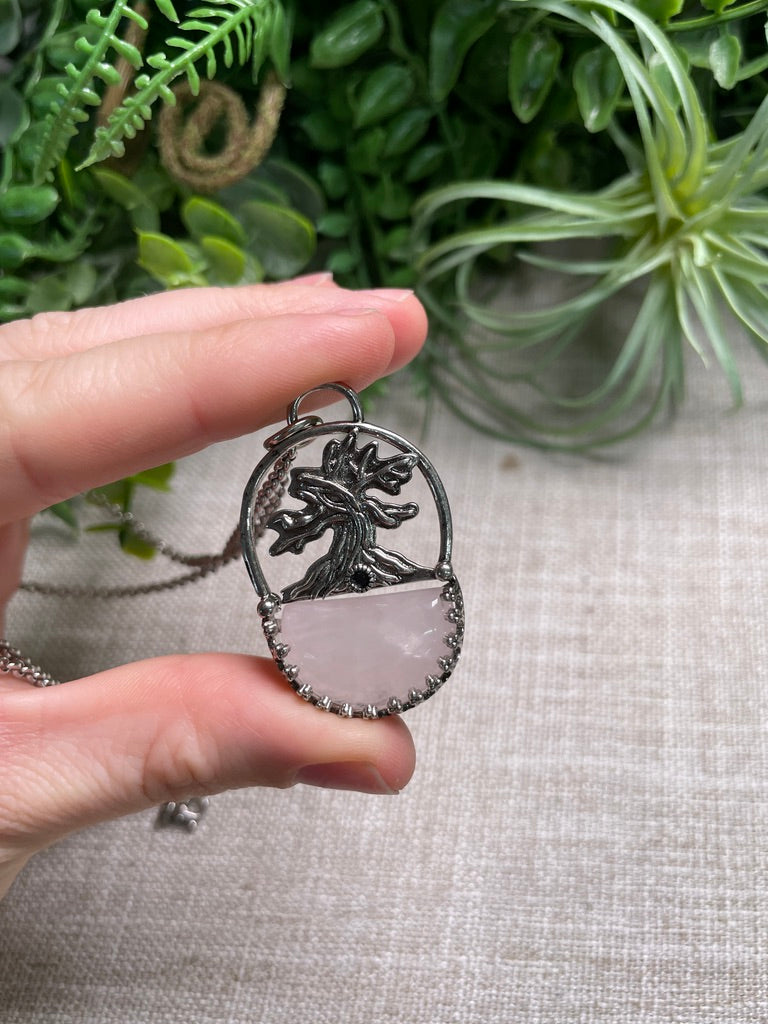 Crystal Tree of Life Necklace