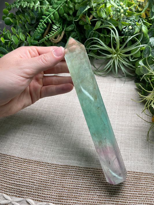 Fluorite Tower (Does Not Stand)