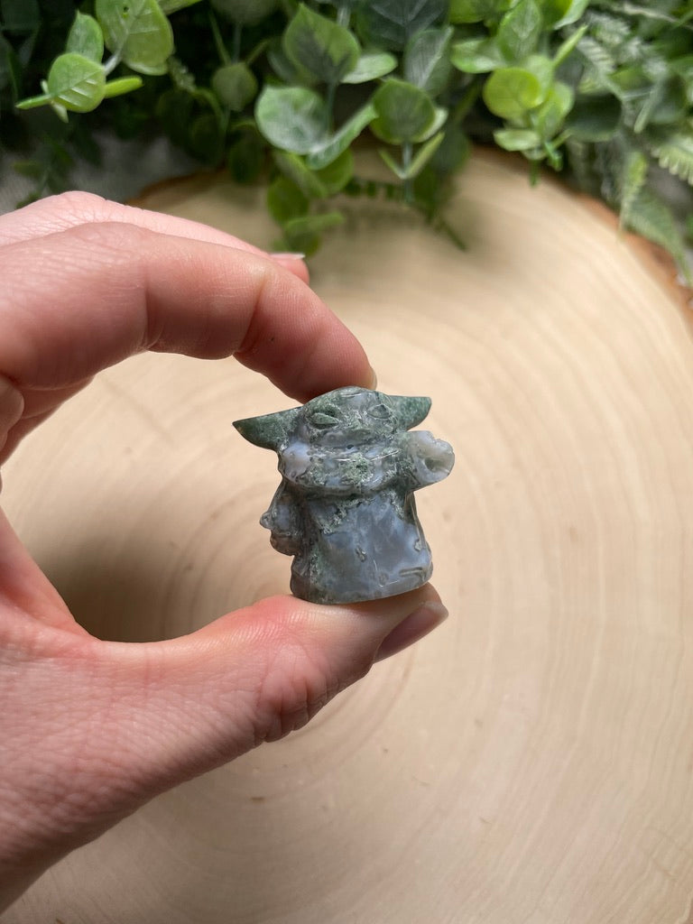 Crystal Baby Yoda/ Grogu from Star Wars