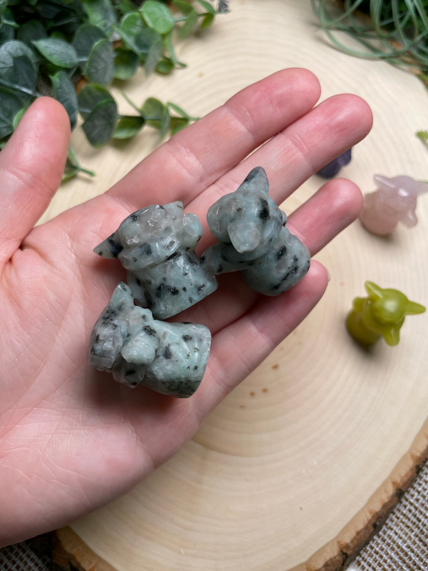 Crystal Baby Yoda/ Grogu from Star Wars