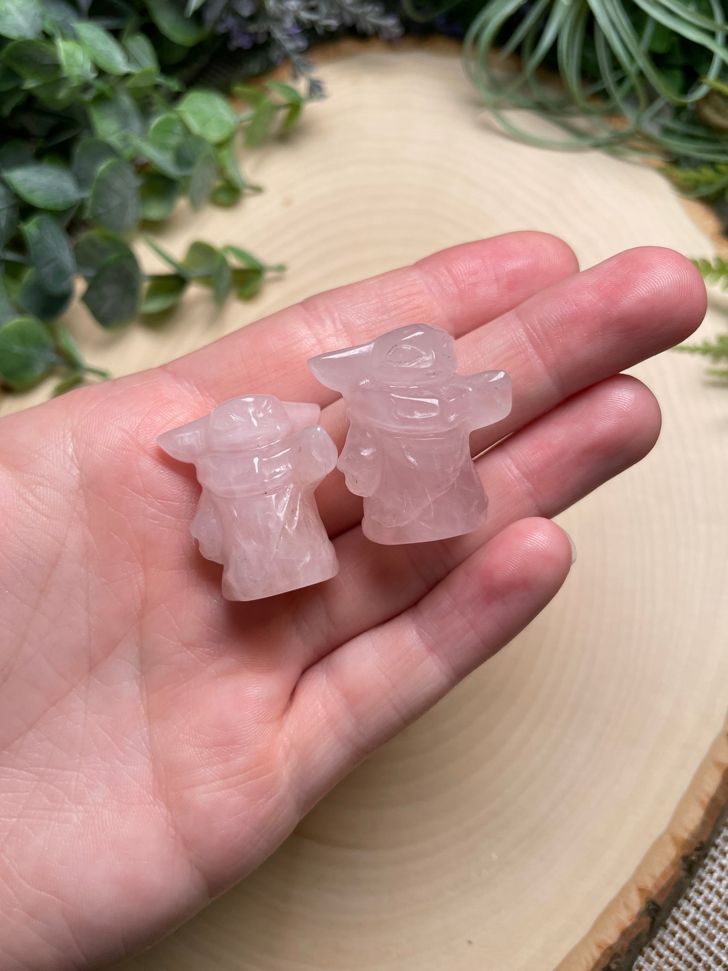 Crystal Baby Yoda/ Grogu from Star Wars