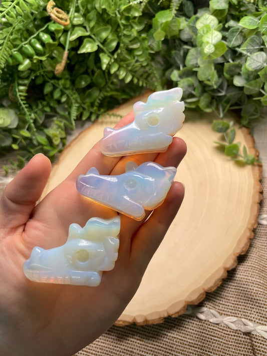 Opalite Dragon Head