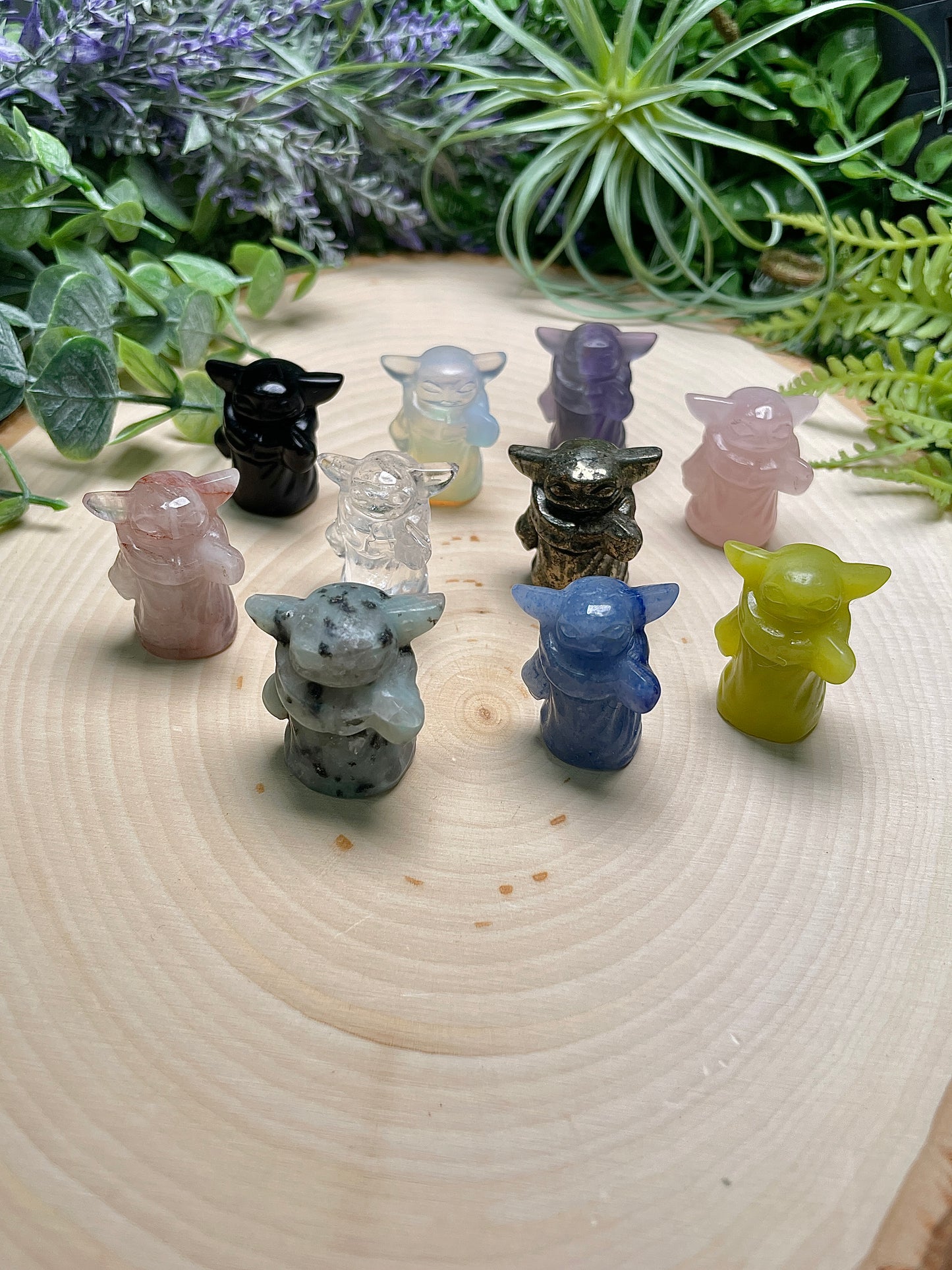 Crystal Baby Yoda/ Grogu from Star Wars