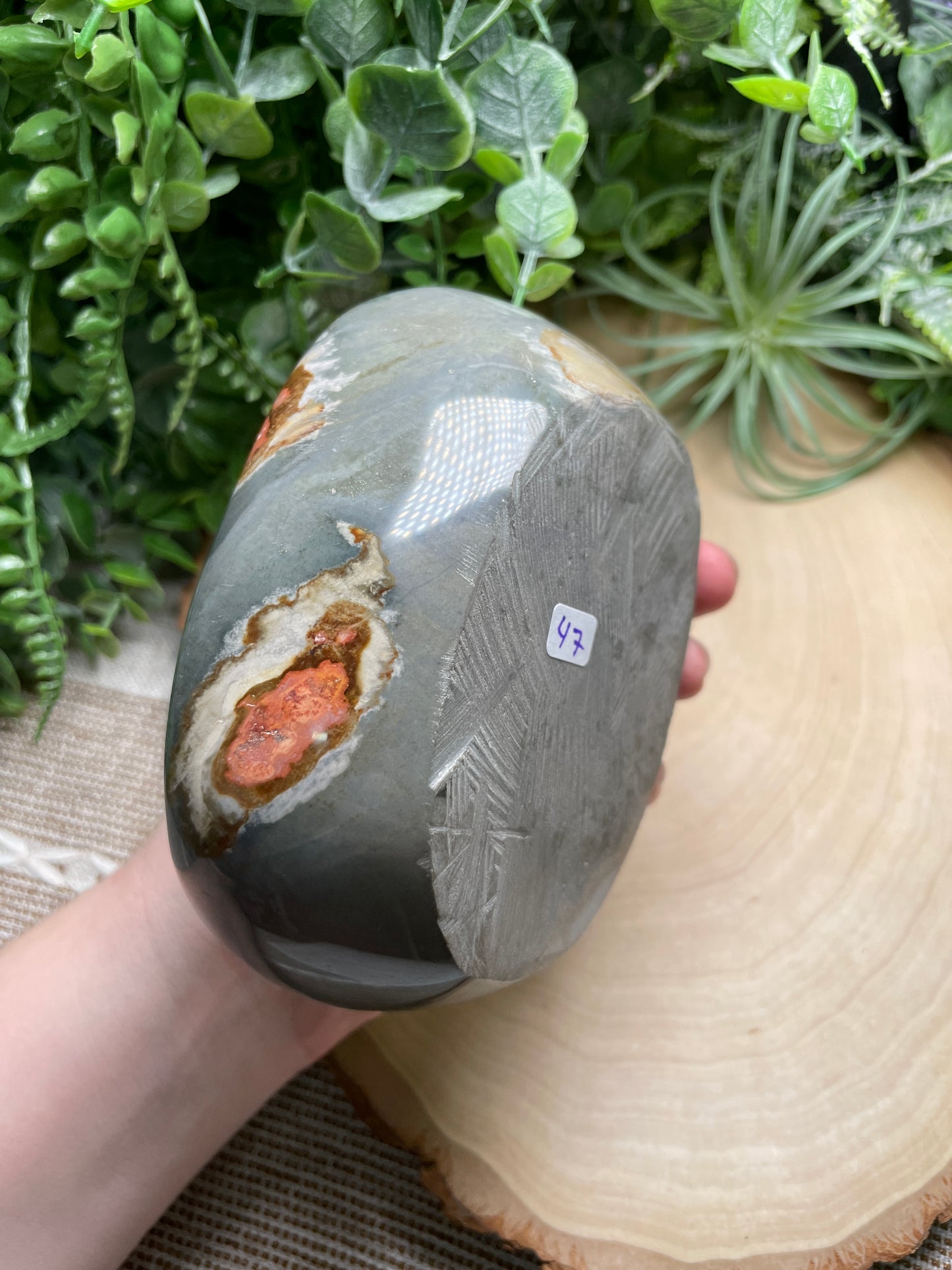 Polychrome Jasper Bowl