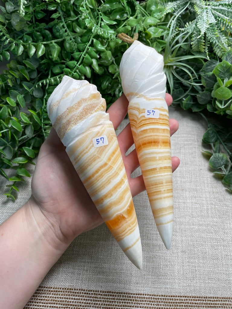 Yellow Calcite Torch