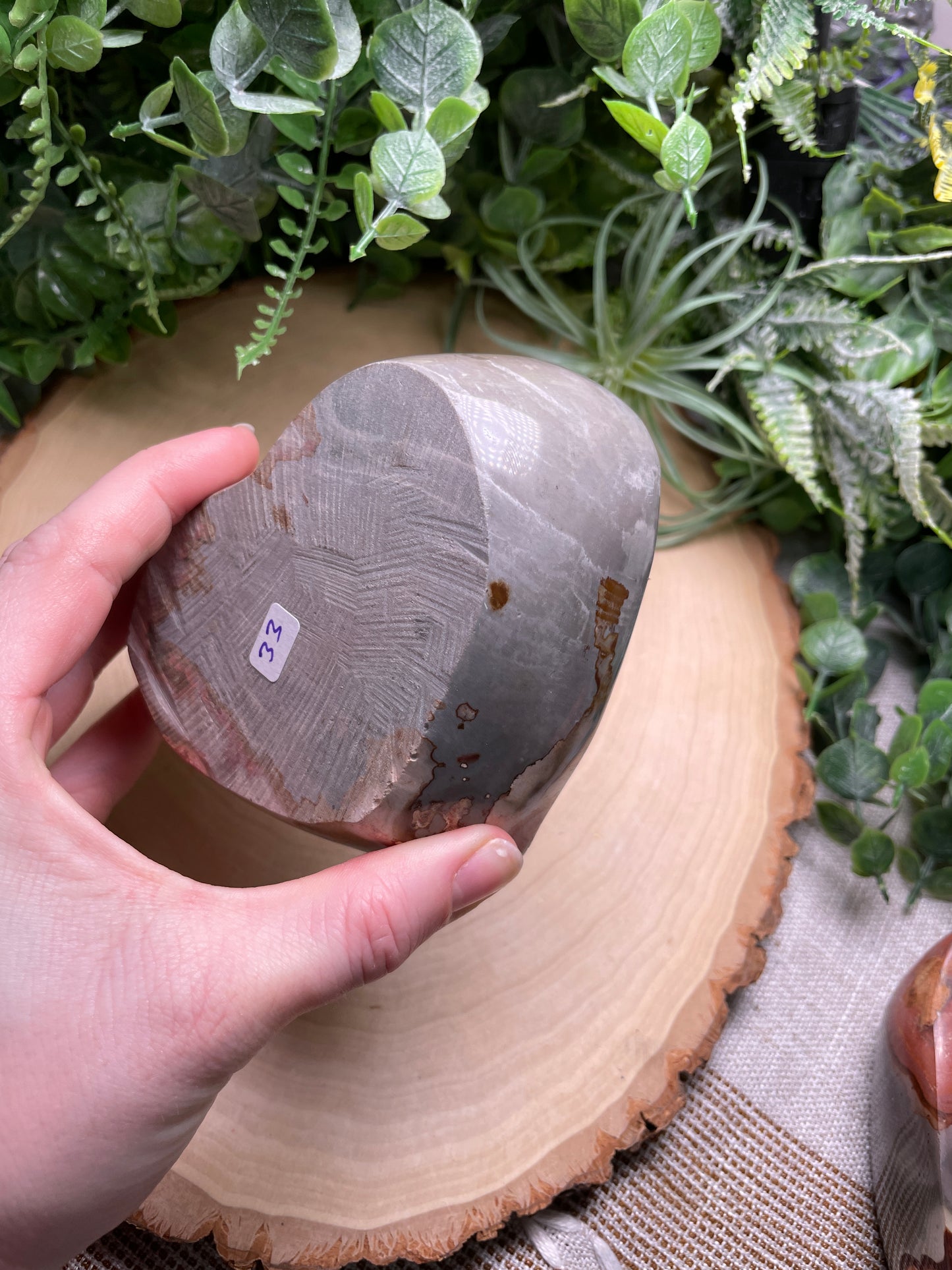 Polychrome Jasper Heart Bowl