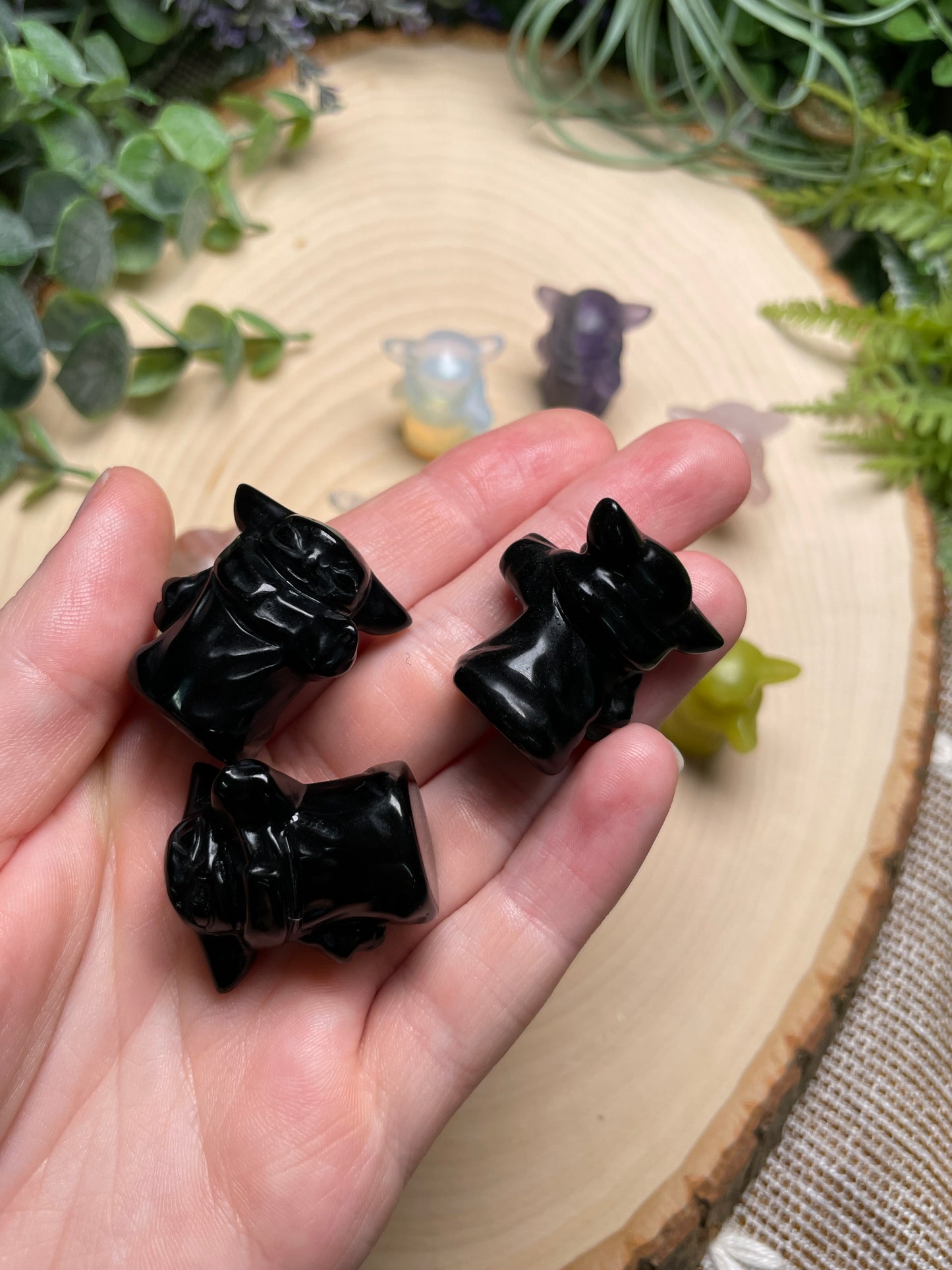 Crystal Baby Yoda/ Grogu from Star Wars