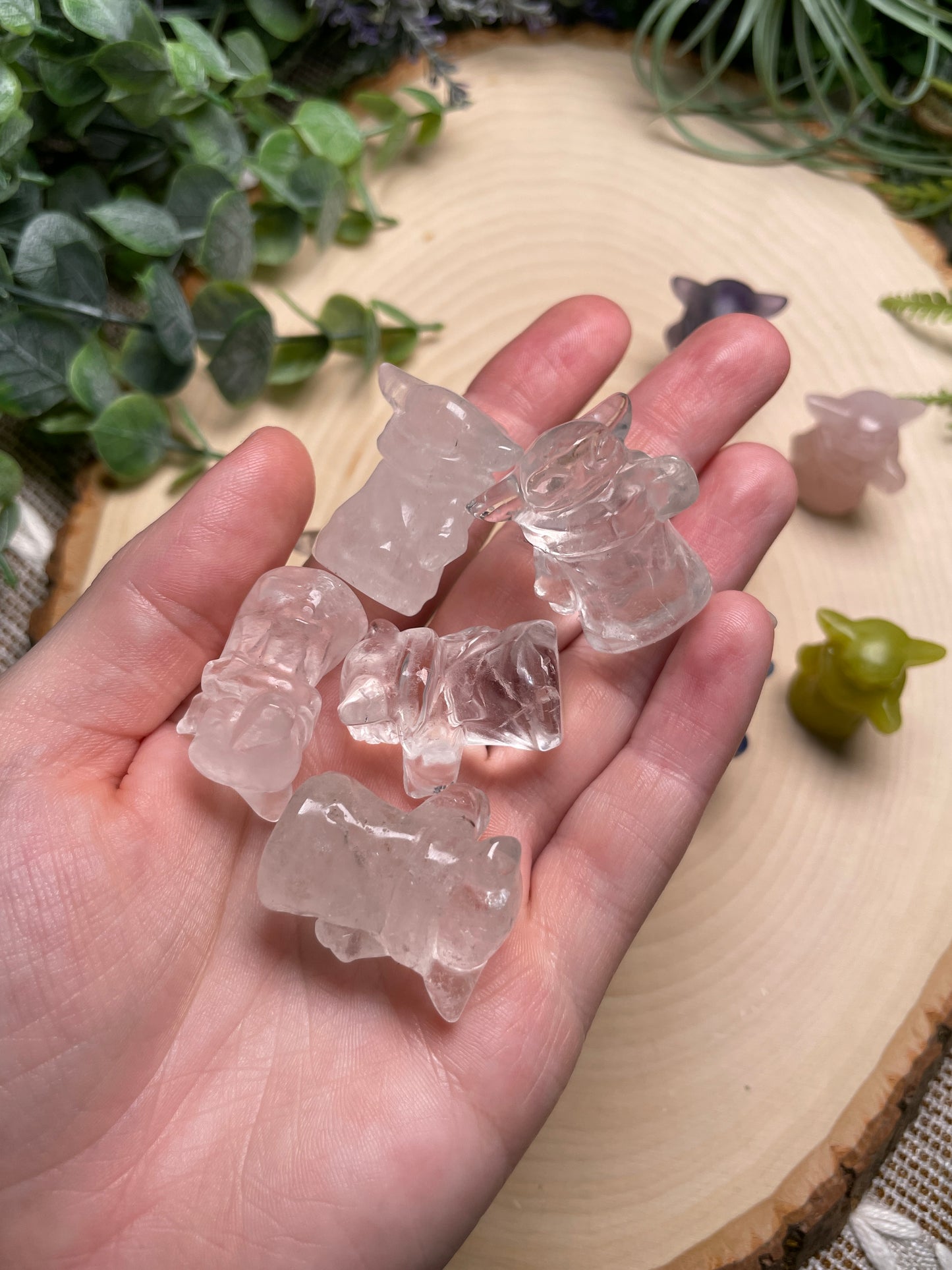 Crystal Baby Yoda/ Grogu from Star Wars