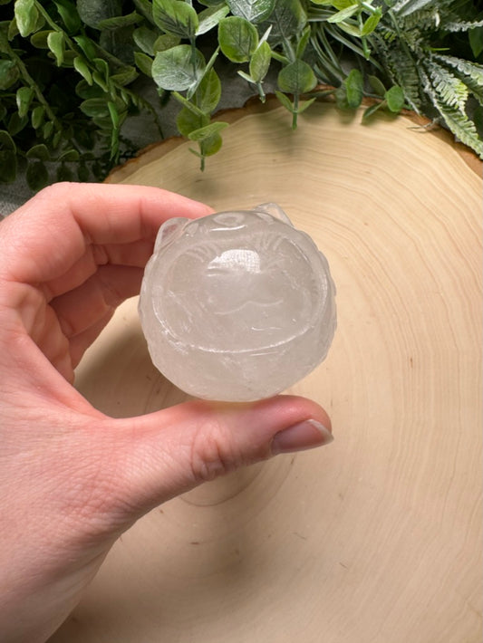 Clear Quartz Cat