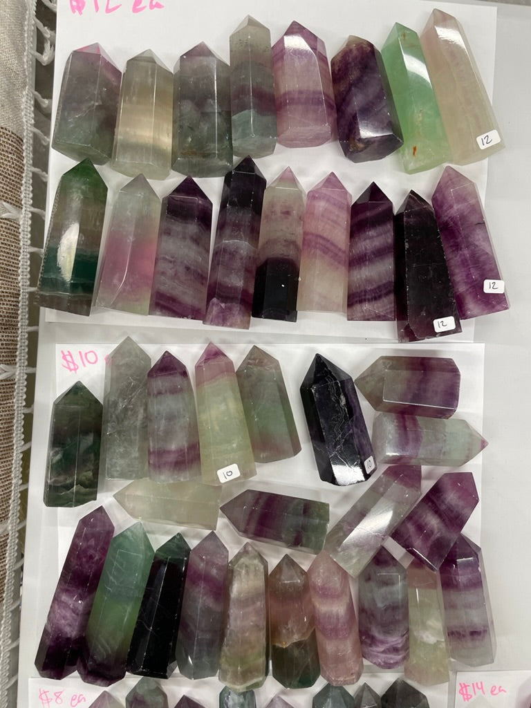 Fluorite Tower (may have minor scratches and chips)