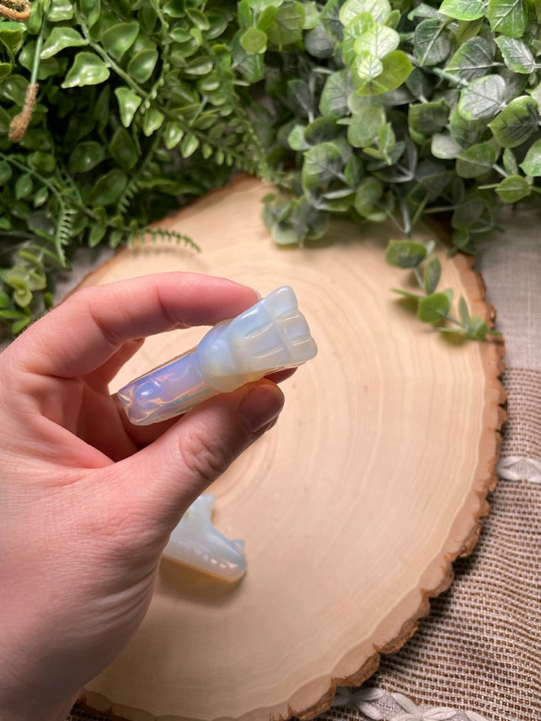 Opalite Dragon Head