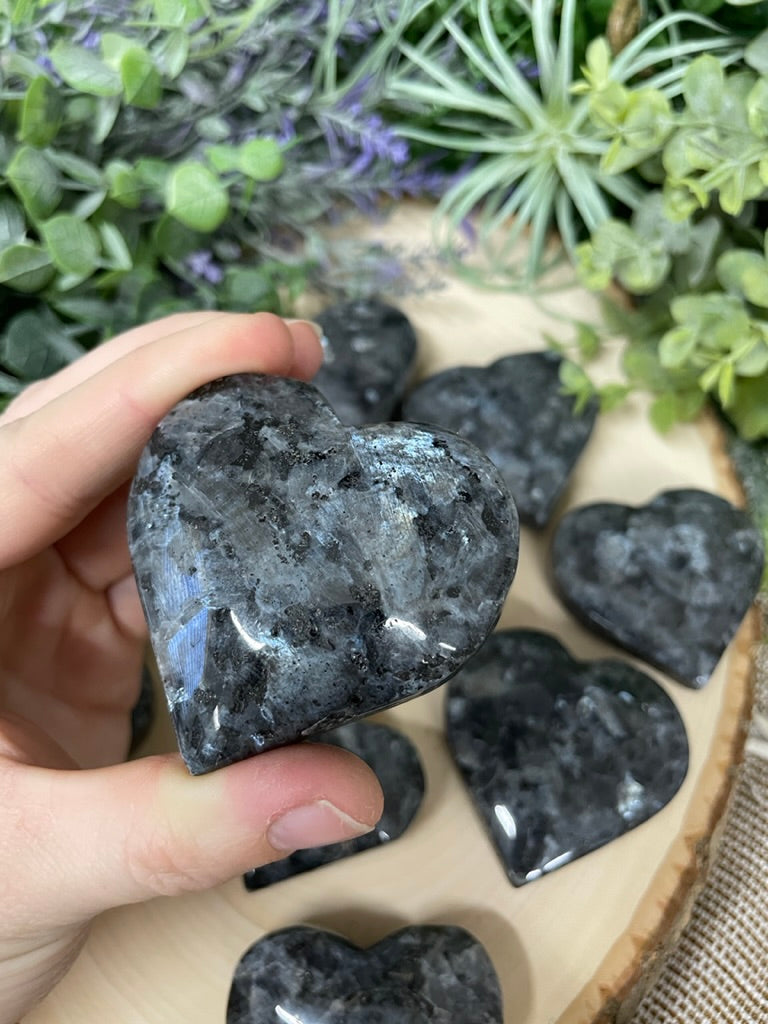Larvikite Heart