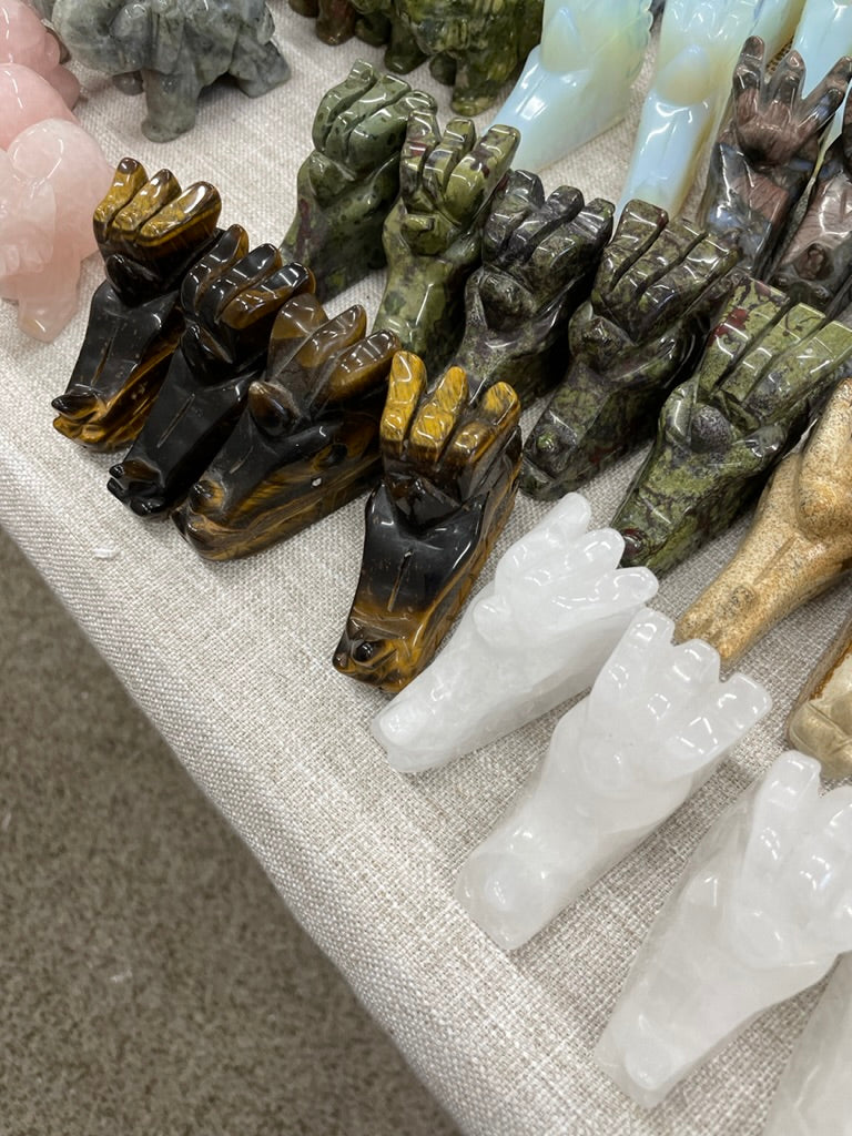 Crystal Dragon Head