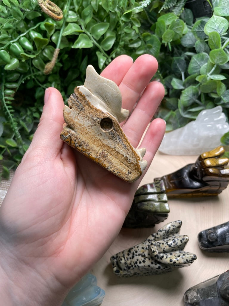 Crystal Dragon Head
