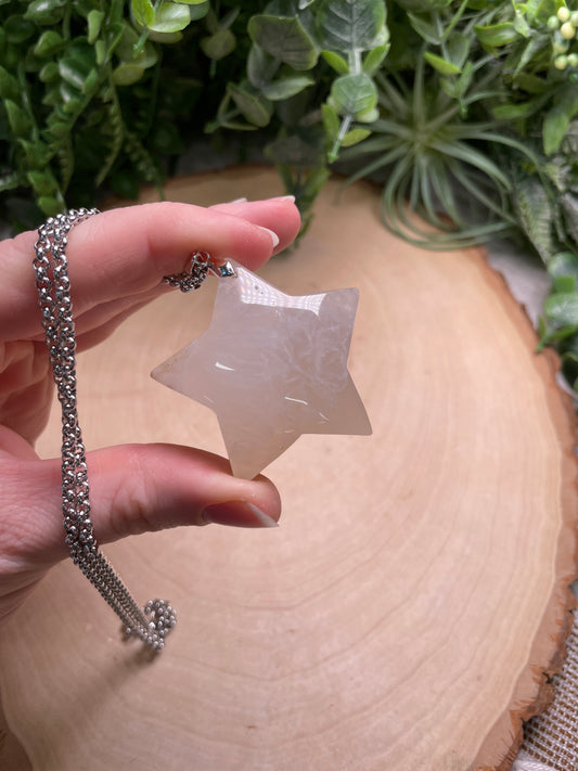 Agate Chunky Star Necklace