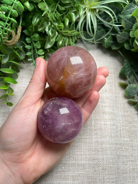 Purple Fluorite Sphere