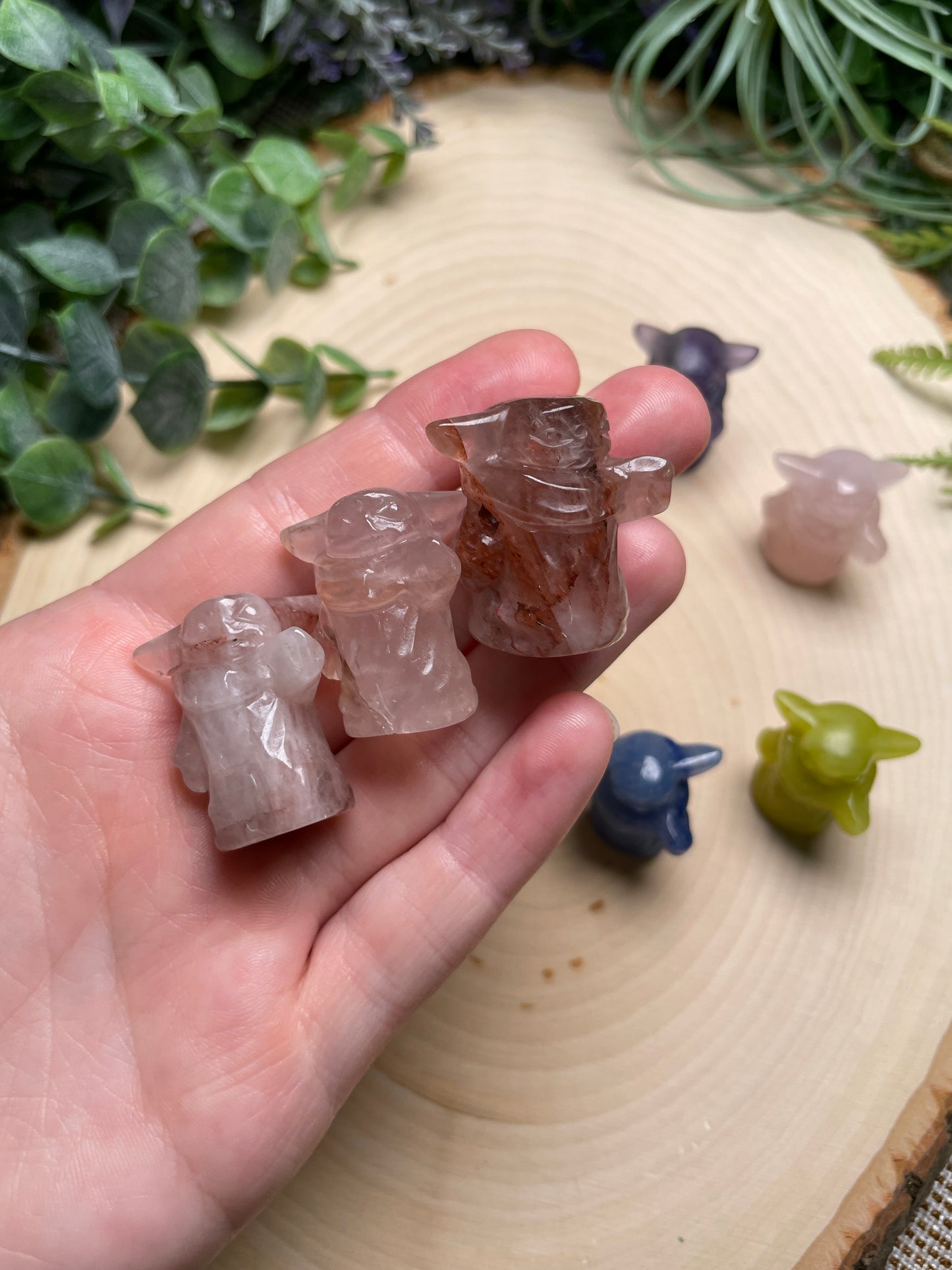 Crystal Baby Yoda/ Grogu from Star Wars