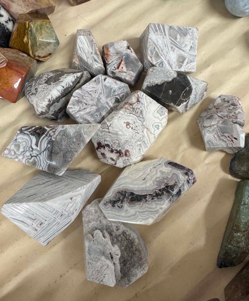 Lace Agate lot