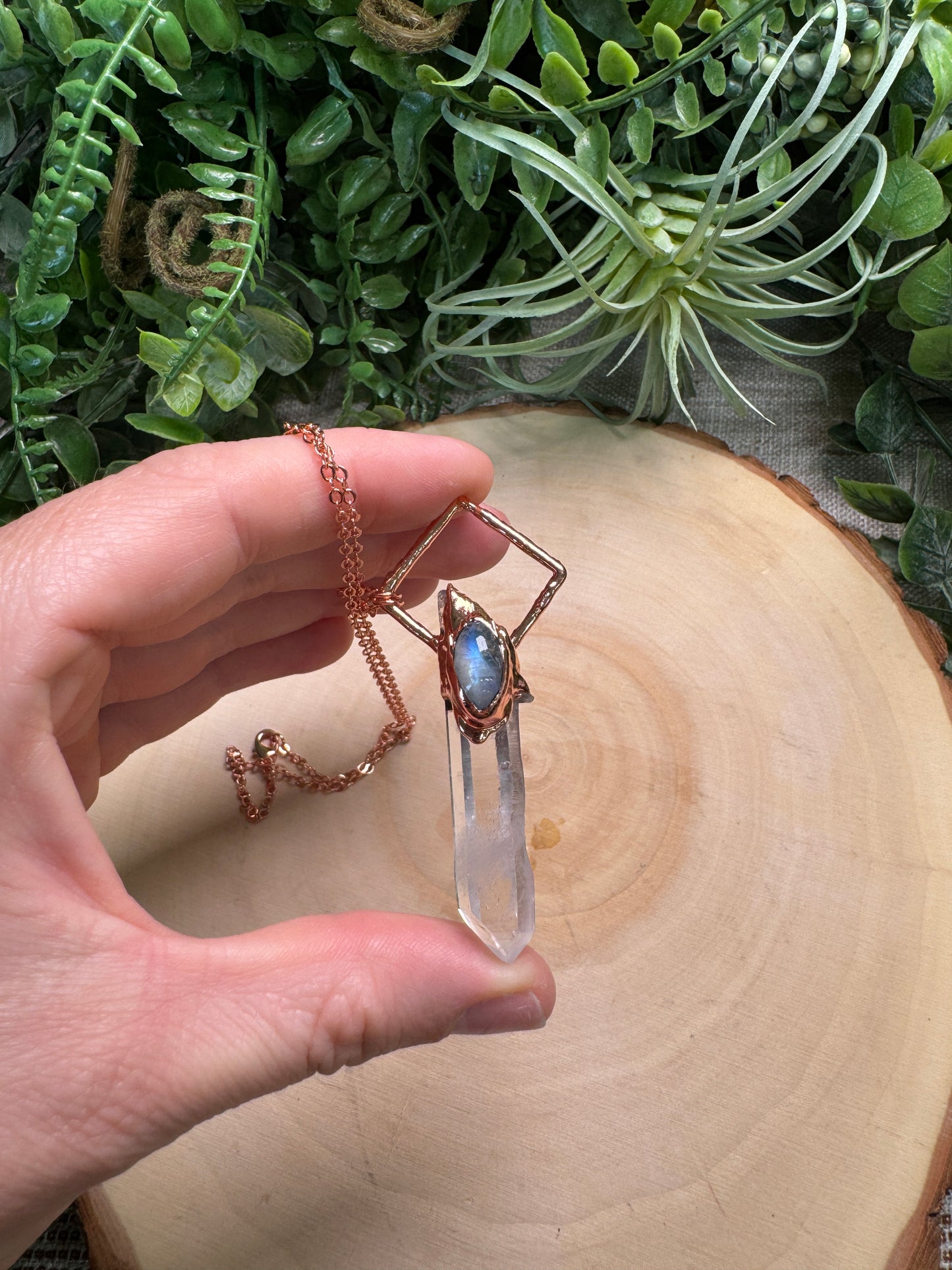 Clarity and Reflection Necklace