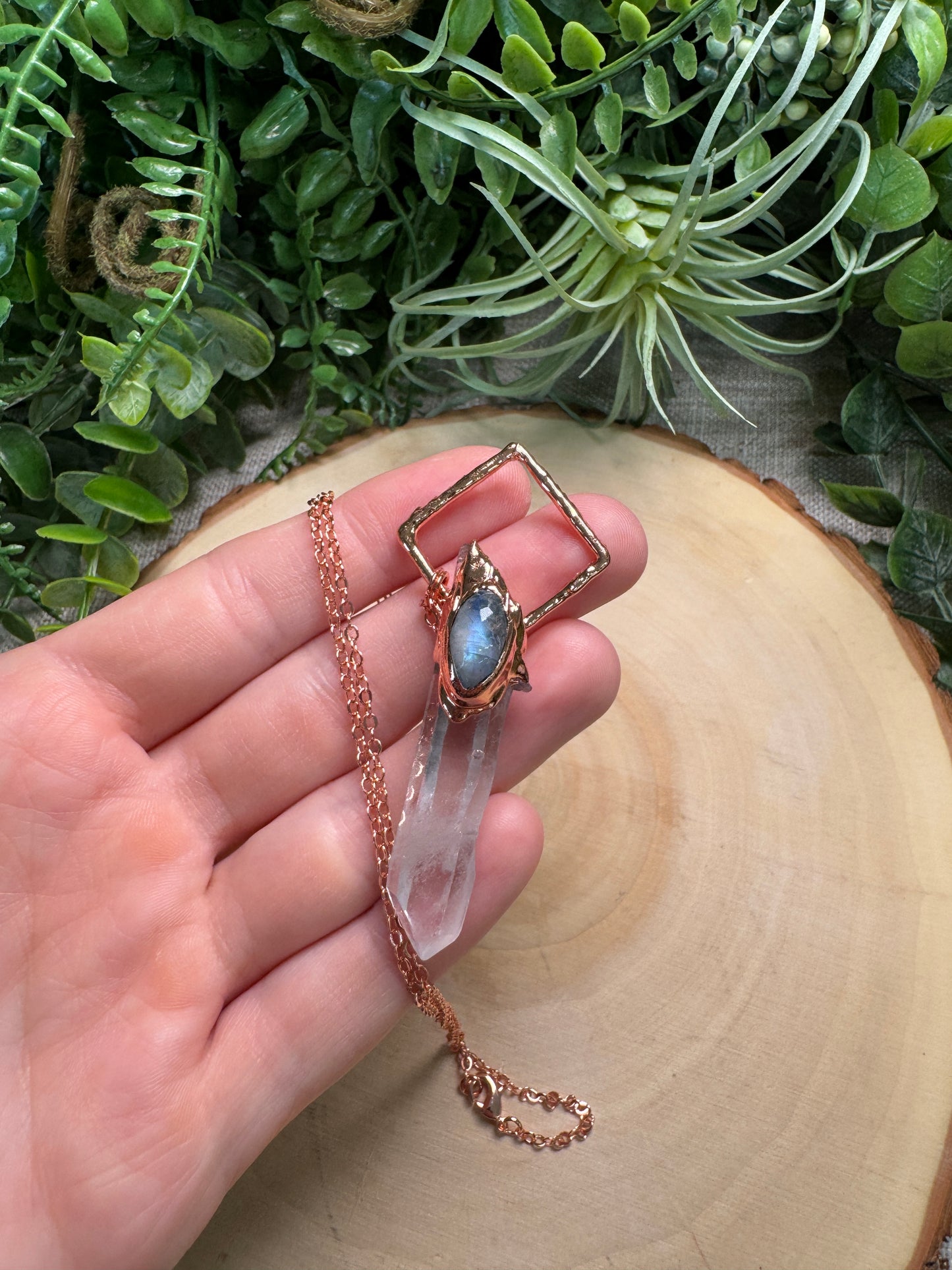 Clarity and Reflection Necklace