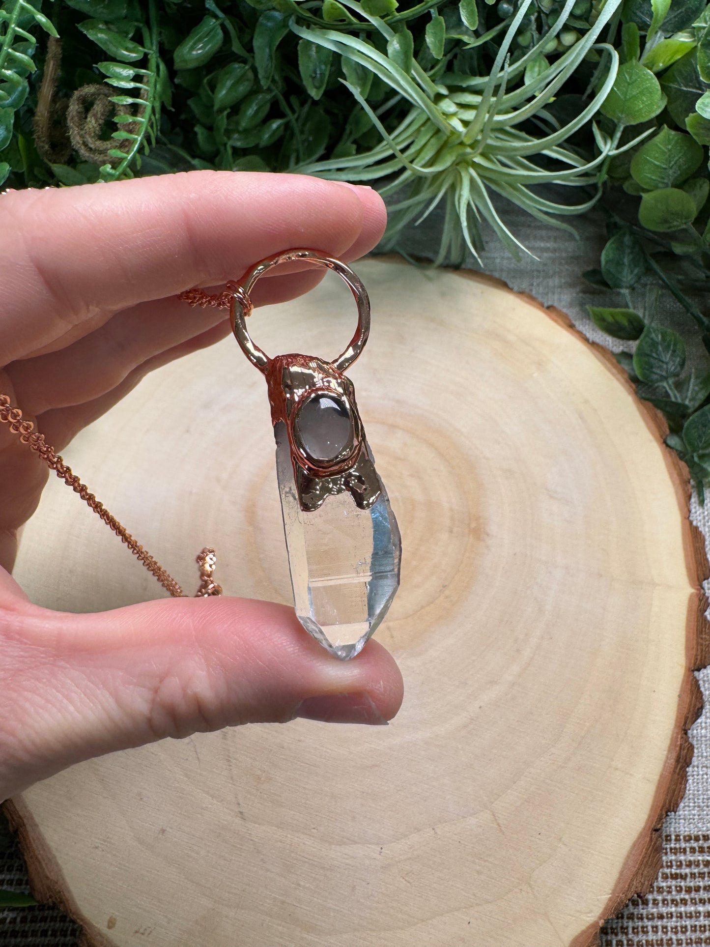Clarity and Love Necklace