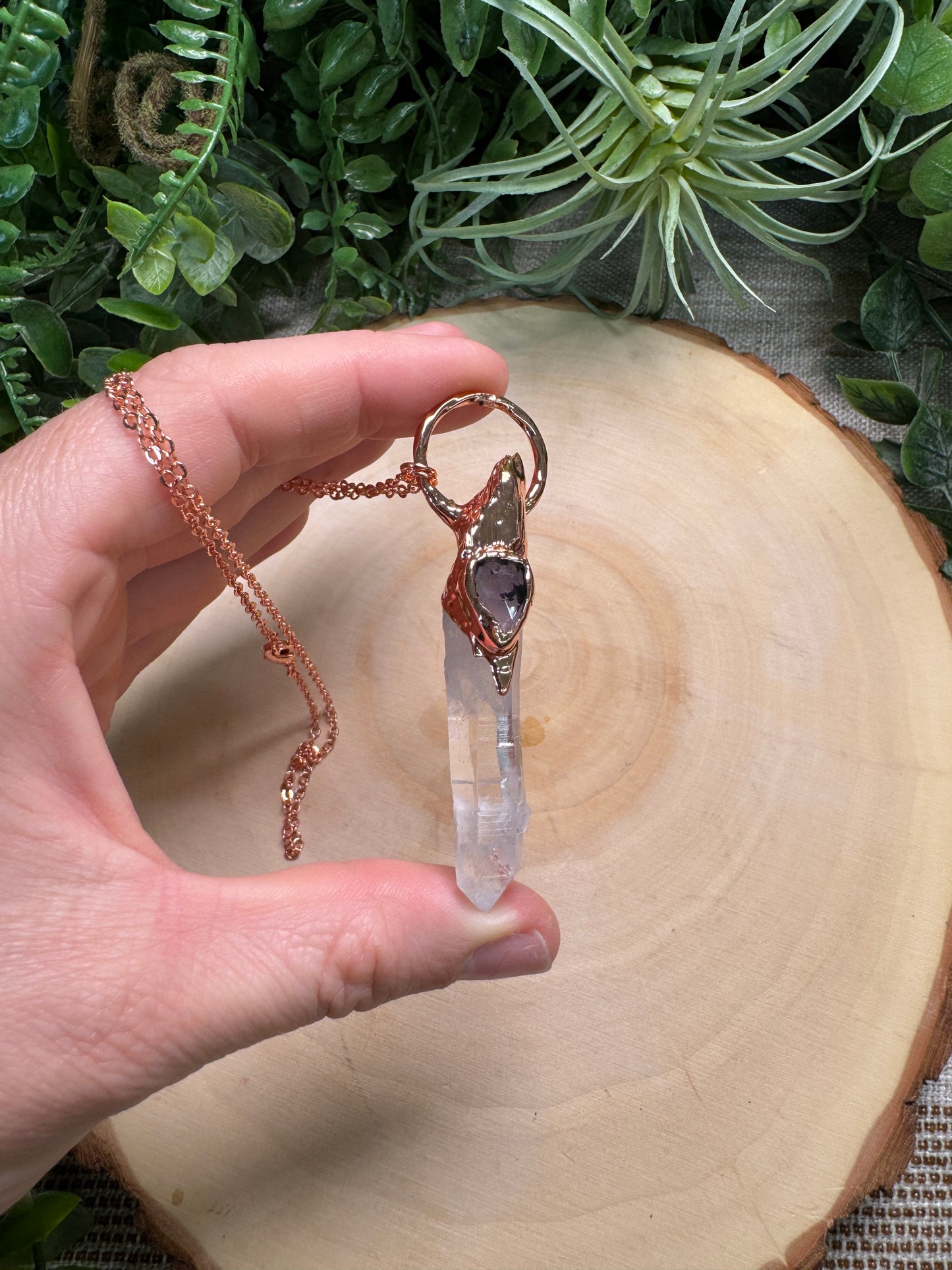 Clarity and Tranquility Necklace