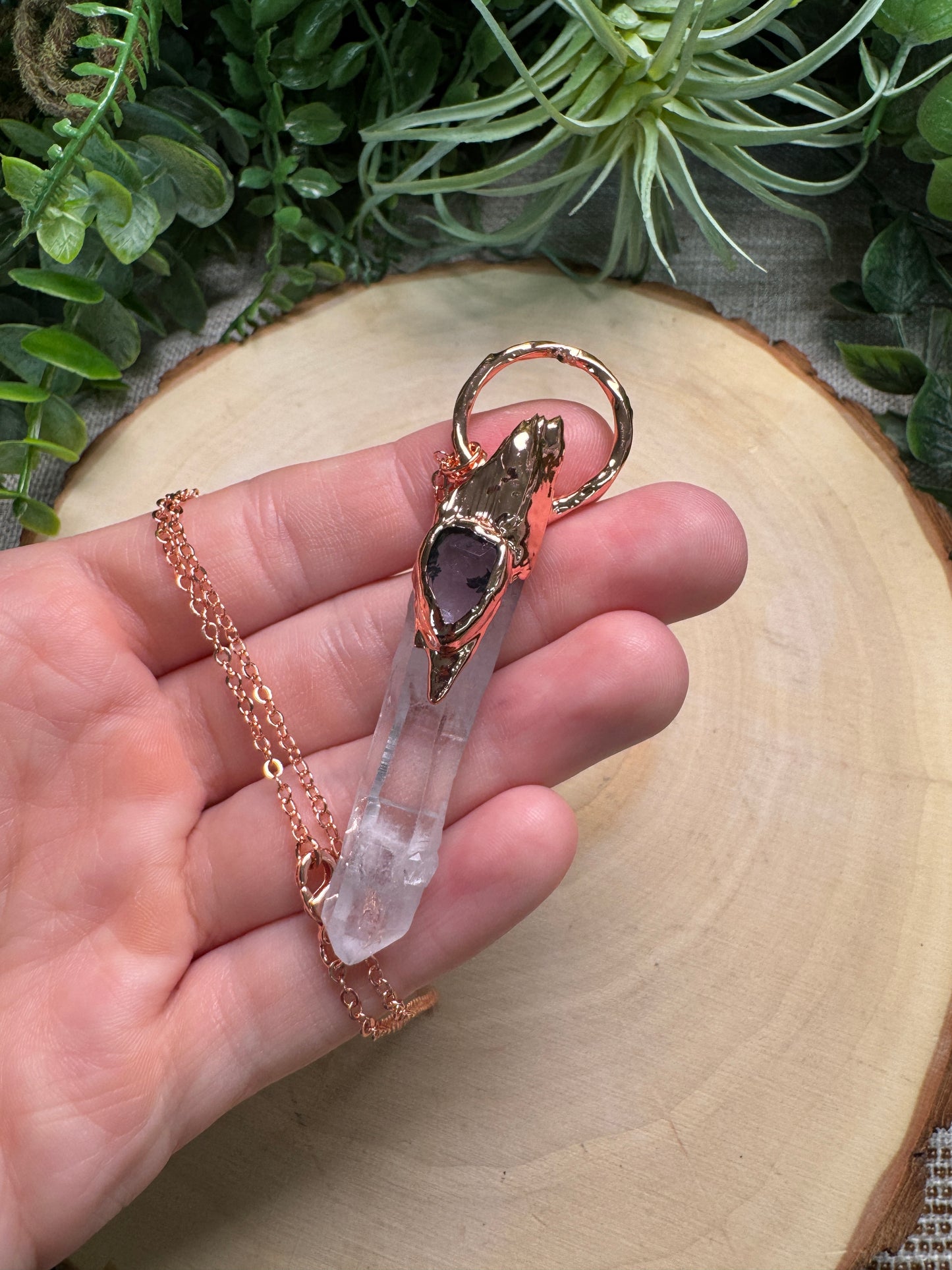 Clarity and Tranquility Necklace