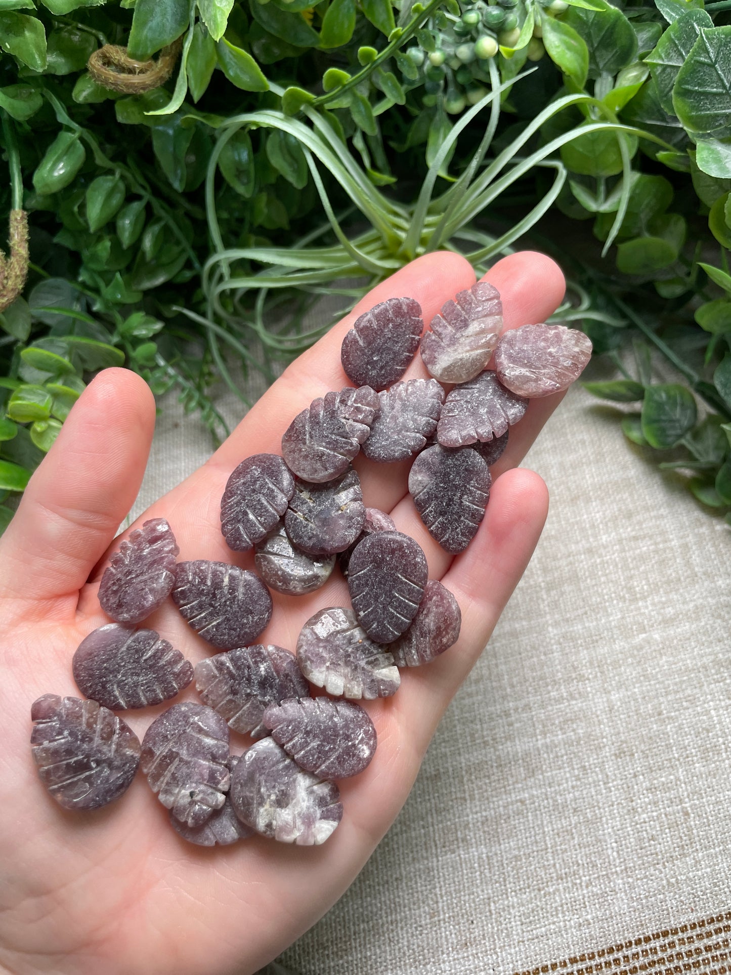 Lepidolite Leaf