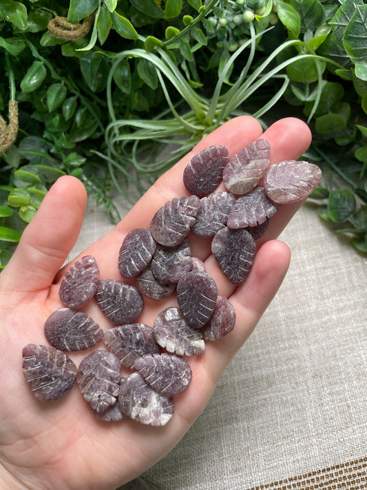 Lepidolite Leaf