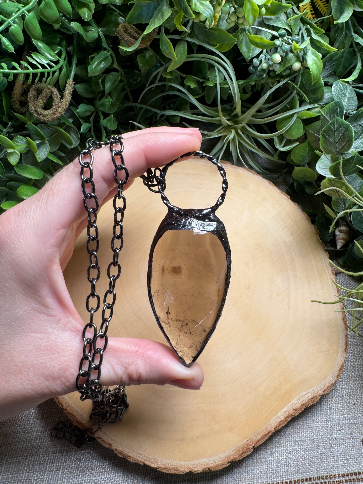 Smoky Quartz Necklace