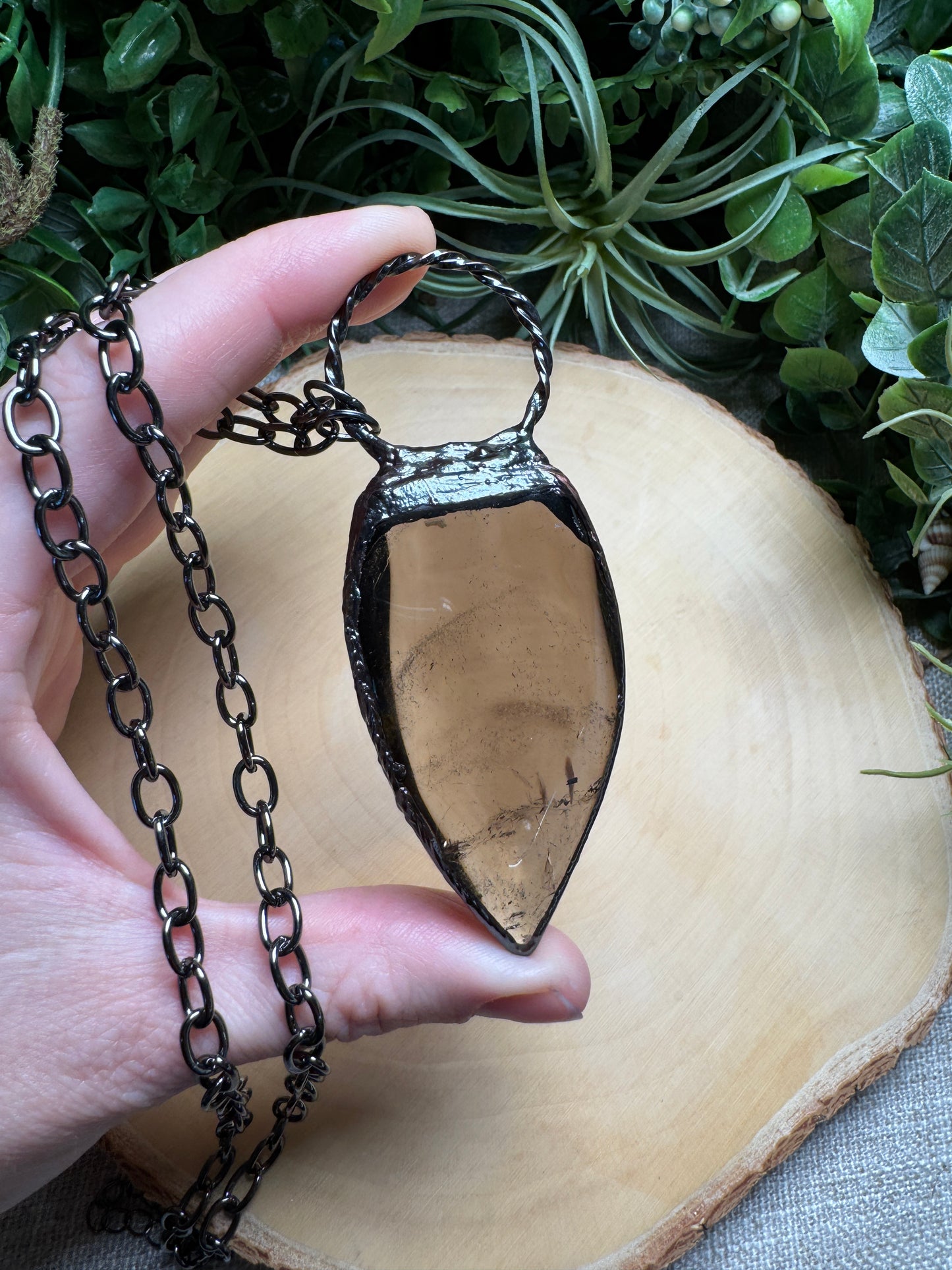 Smoky Quartz Necklace