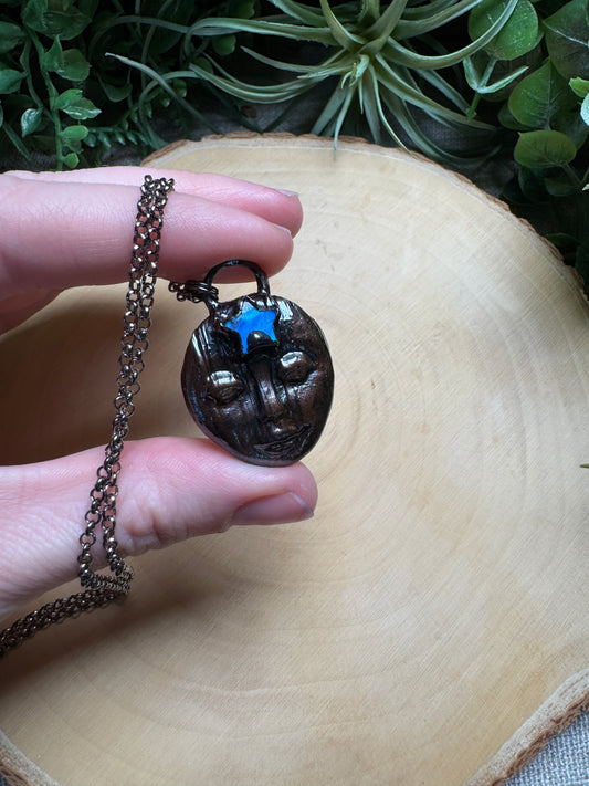 Gianna- Moonstone Goddess Necklace