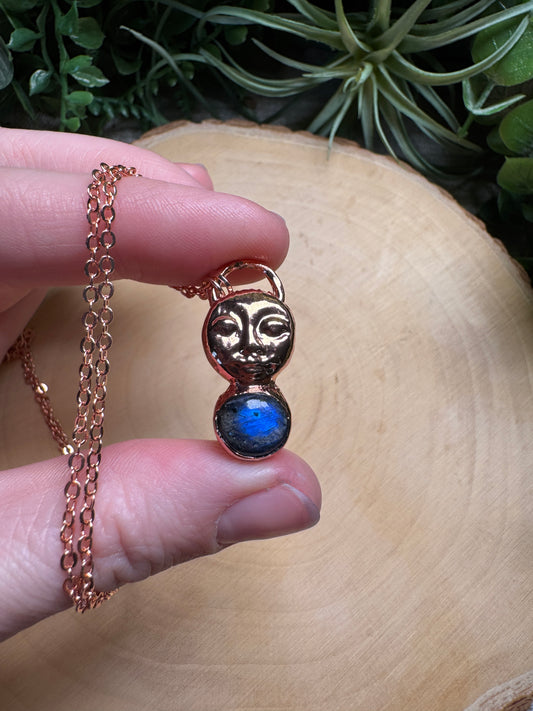 Nova- Labradorite Goddess Necklace