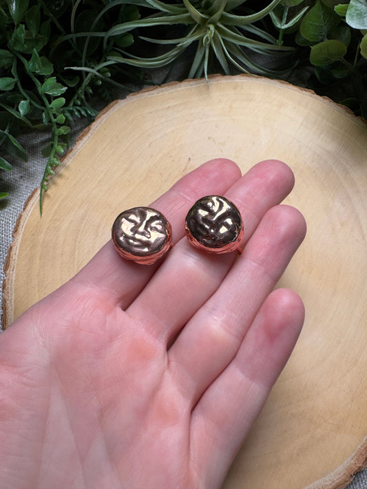 Stella- Copper Goddess Ring (size 9 and 7.5)