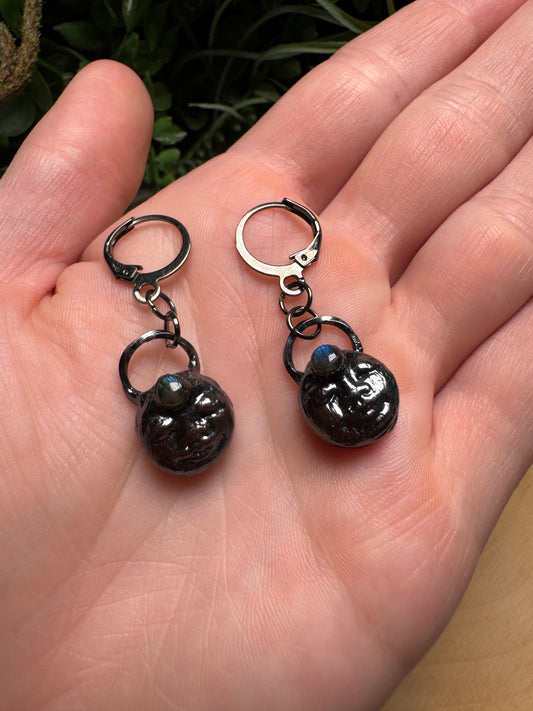 Ivy- Labradorite Goddess Earrings