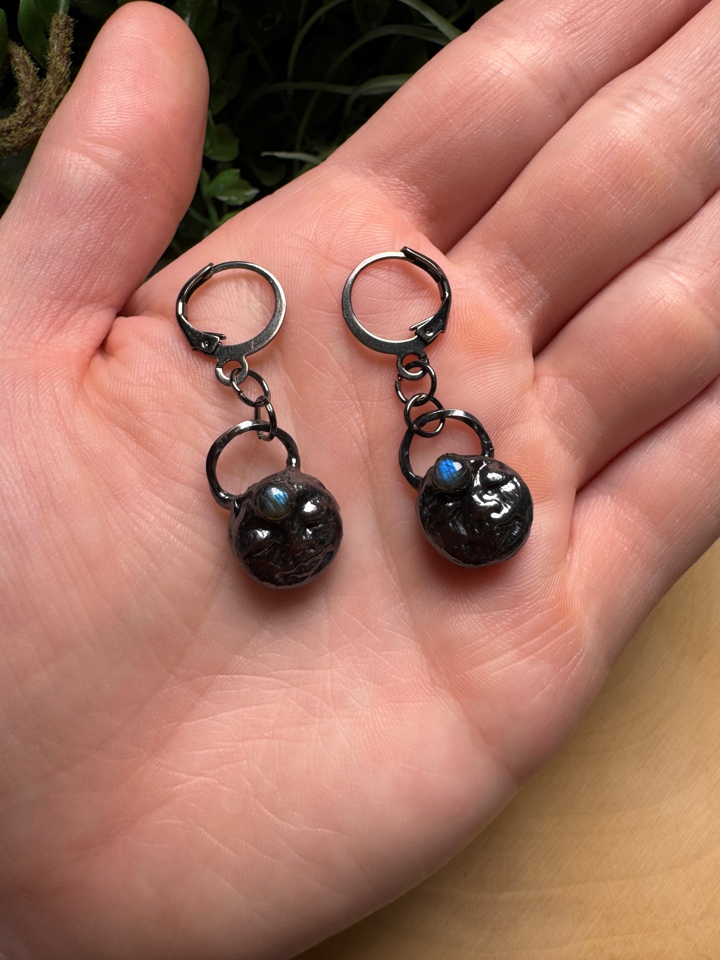 Ivy- Labradorite Goddess Earrings