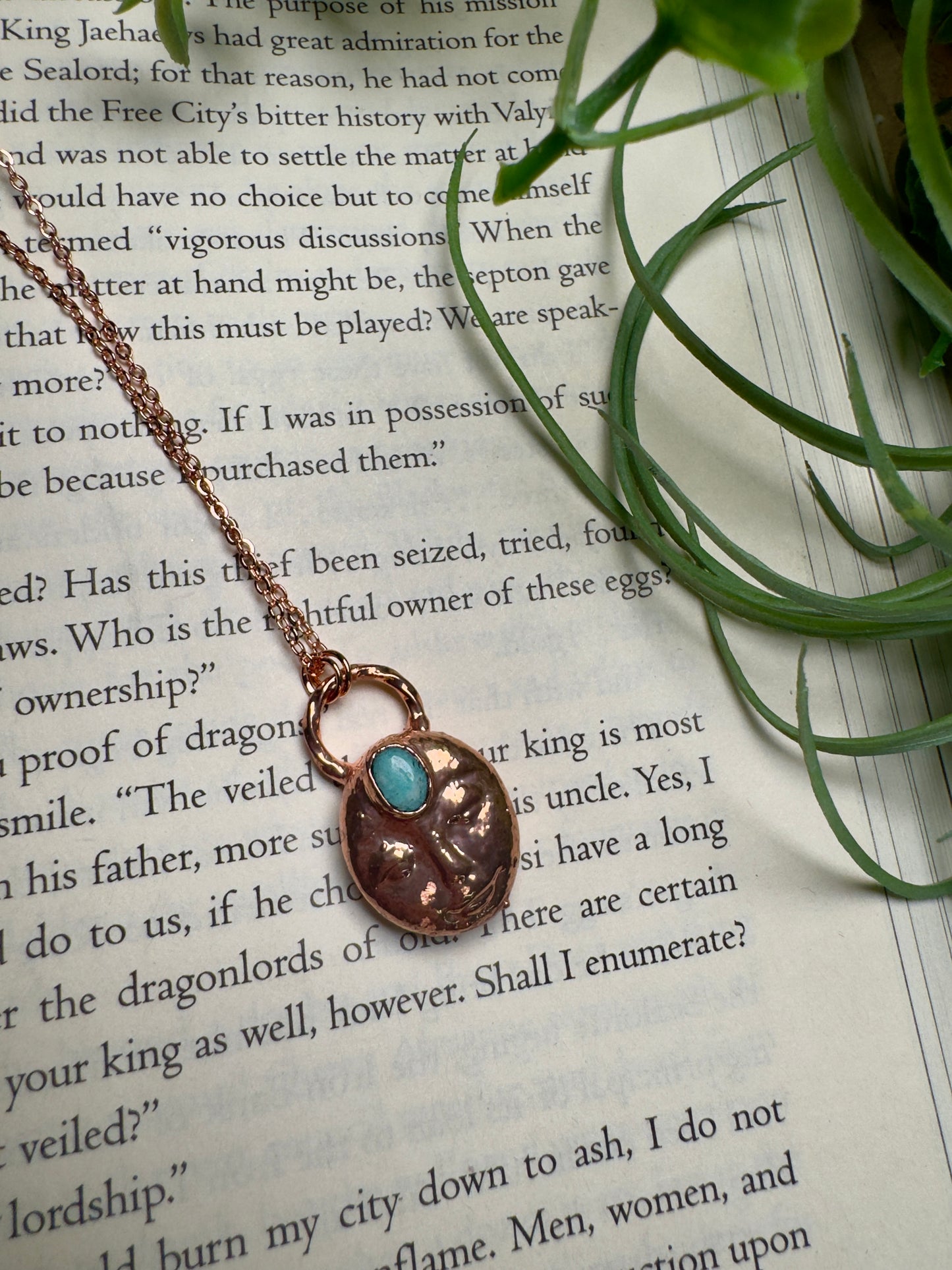Amazonite Goddess Necklace