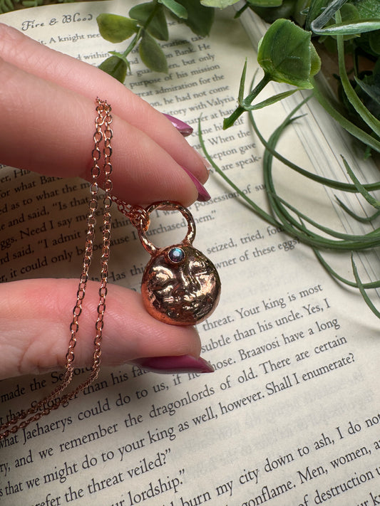 Labradorite Goddess Necklace