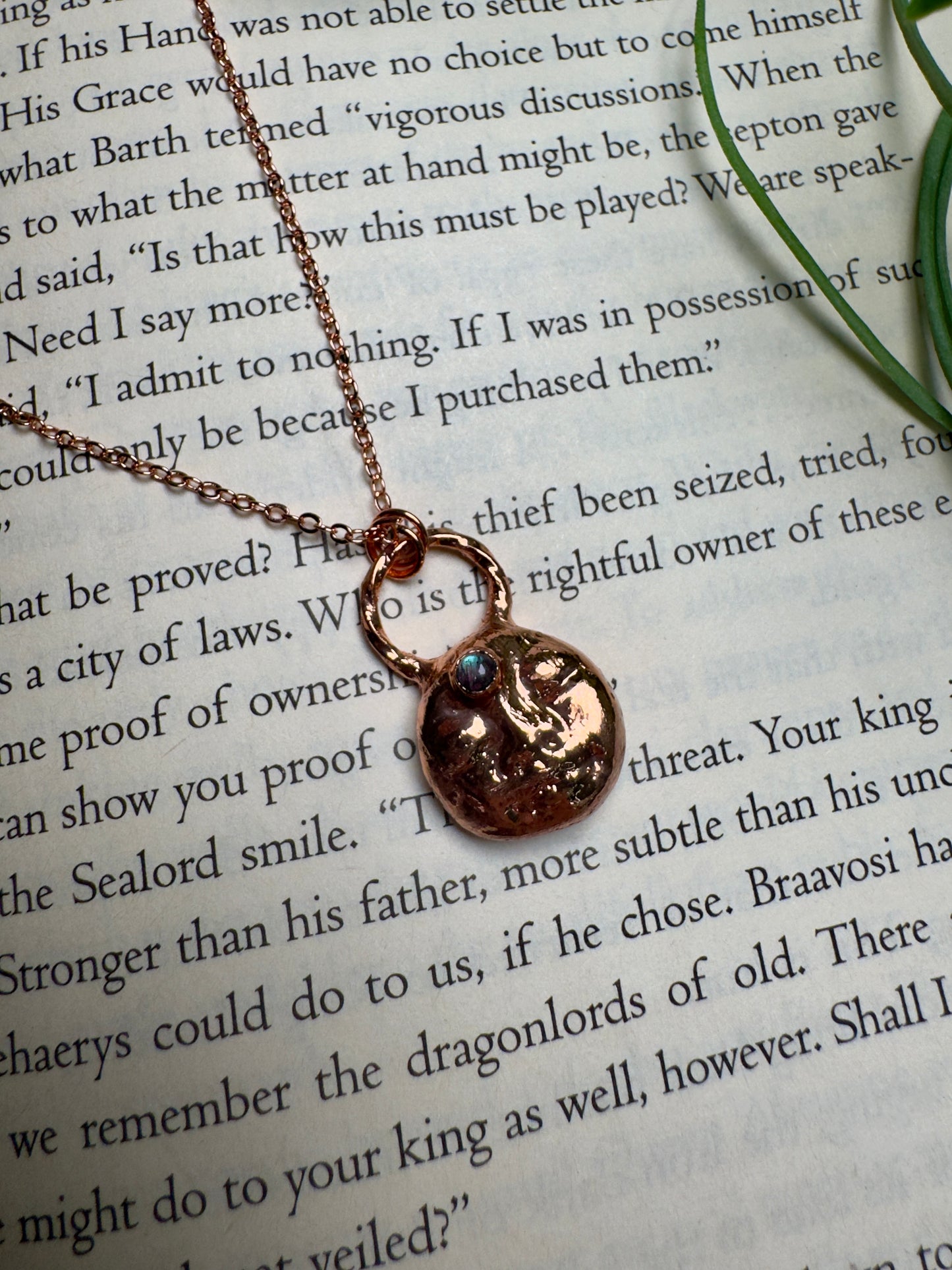 Labradorite Goddess Necklace