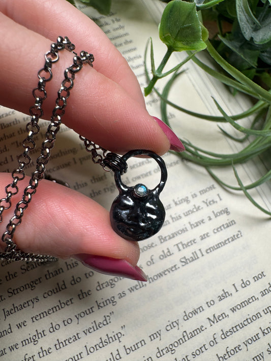 Labradorite Goddess Necklace