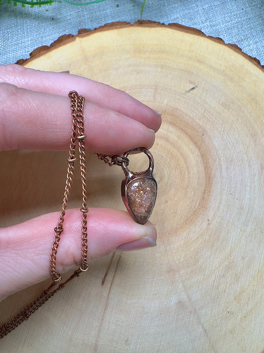 Sunstone Necklace