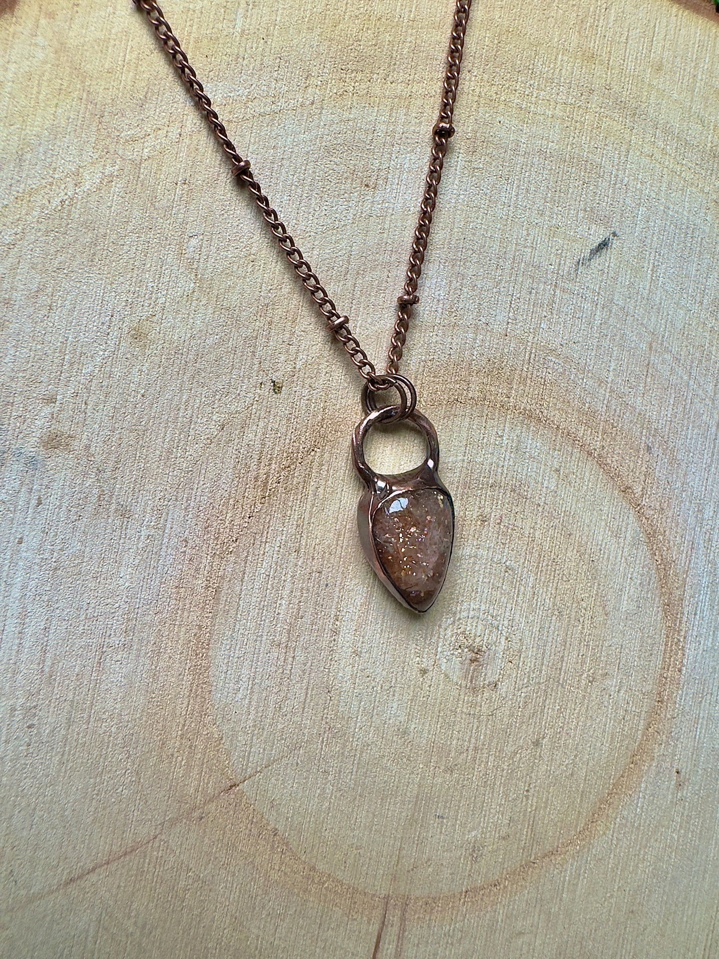 Sunstone Necklace