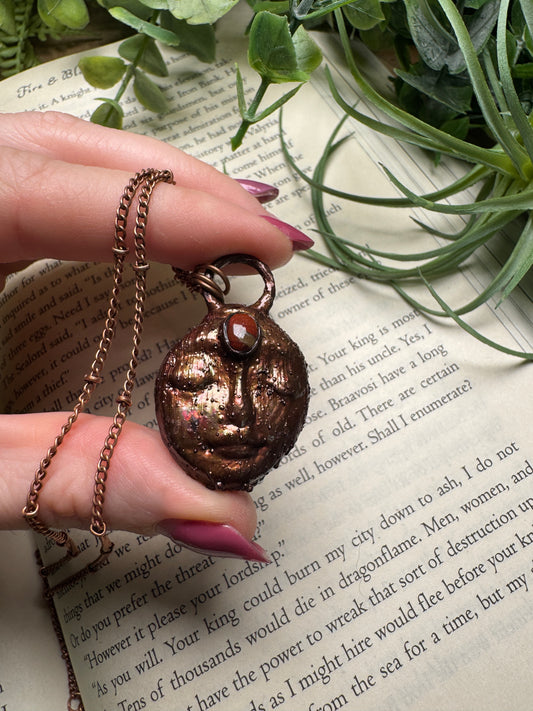 Red Jasper Goddess Necklace