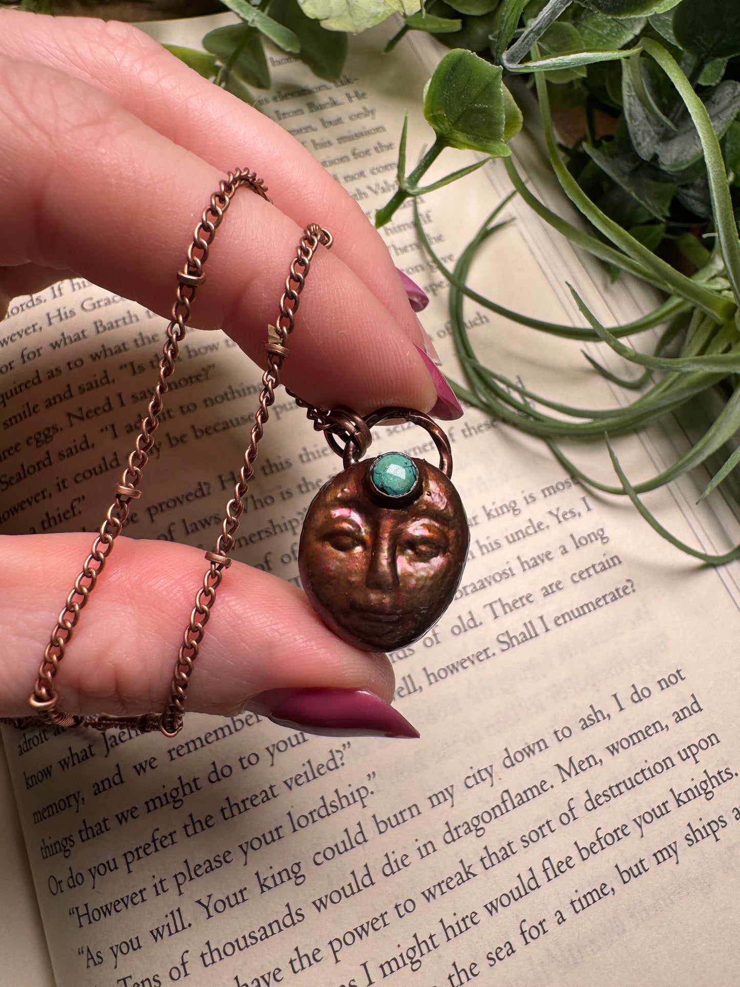 Turquoise Goddess Necklace